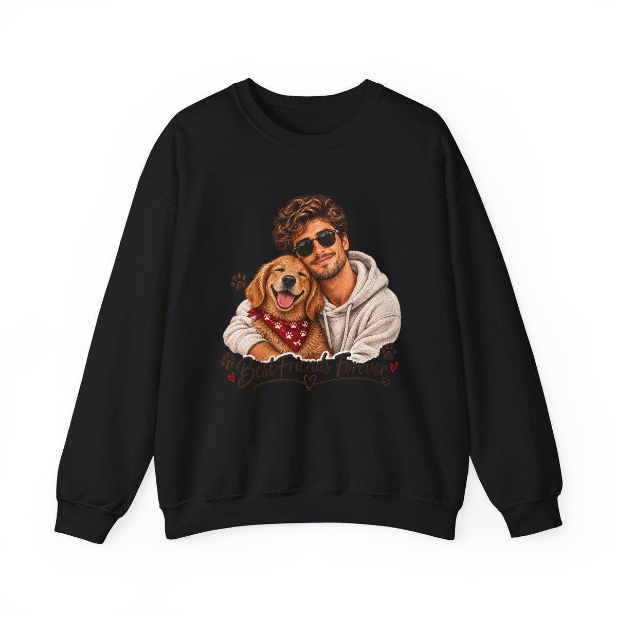 Best Friends Forever Dog Lover Sweatshirt