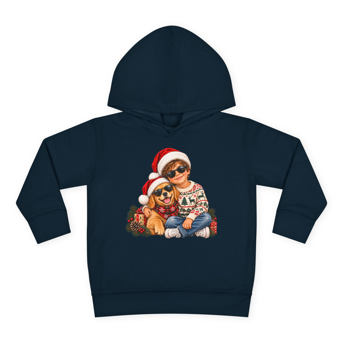 Toddler Christmas Family Bear Pullover Hoodie