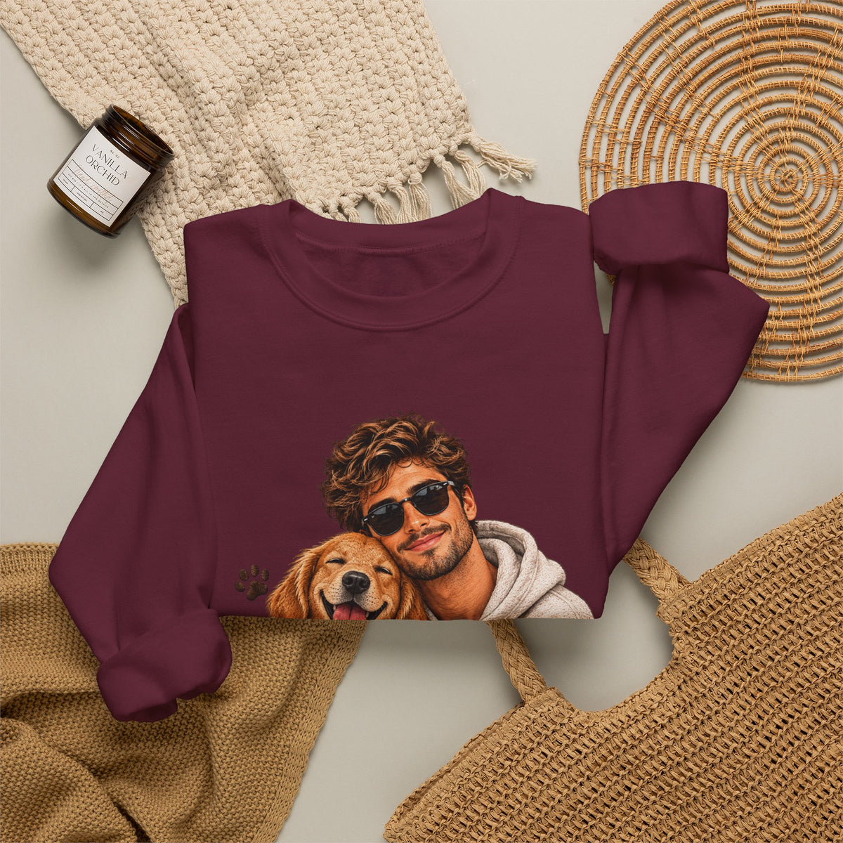 Best Friends Forever Dog Lover Sweatshirt