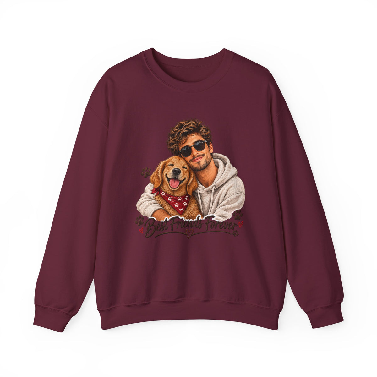 Best Friends Forever Dog Lover Sweatshirt
