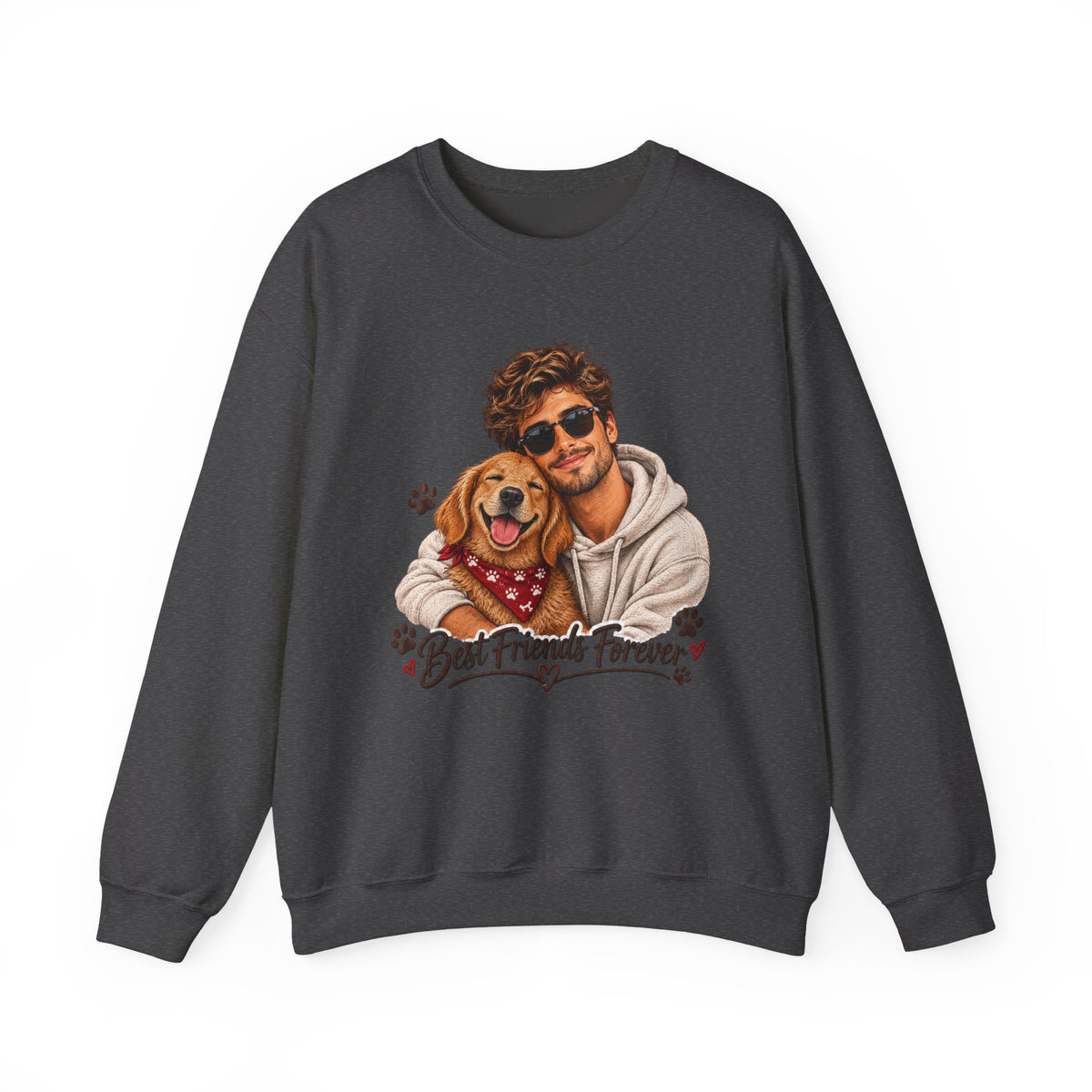 Best Friends Forever Dog Lover Sweatshirt