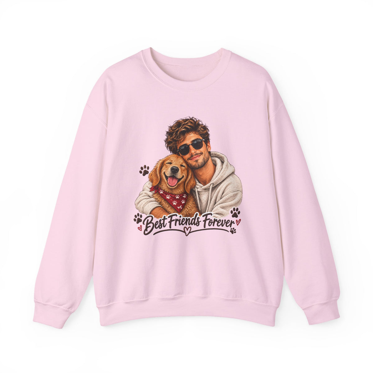 Best Friends Forever Dog Lover Sweatshirt