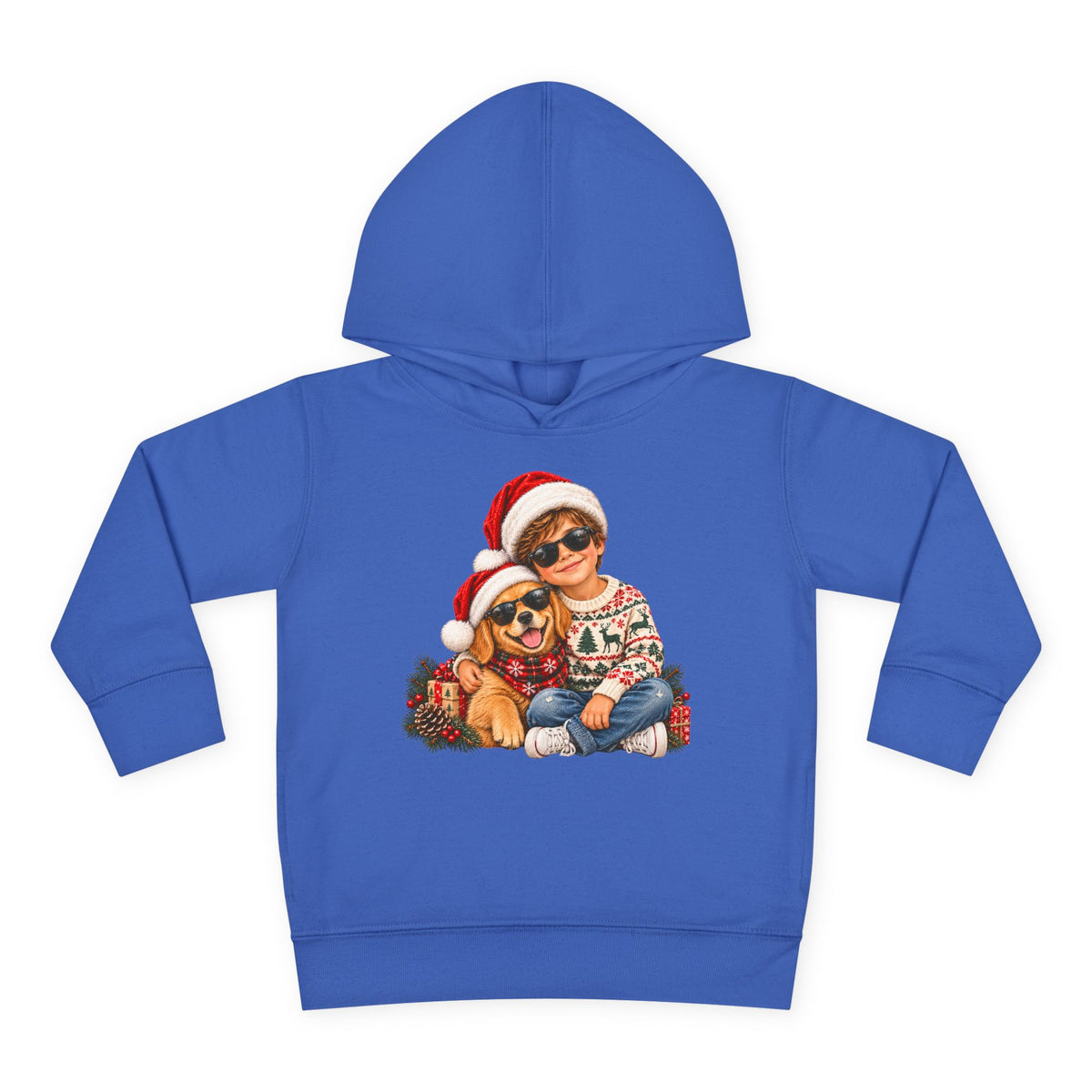 Toddler Christmas Family Bear Pullover Hoodie