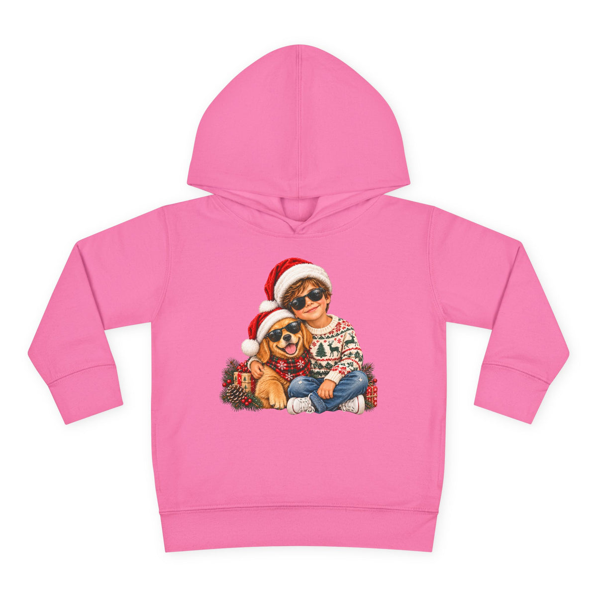 Toddler Christmas Family Bear Pullover Hoodie
