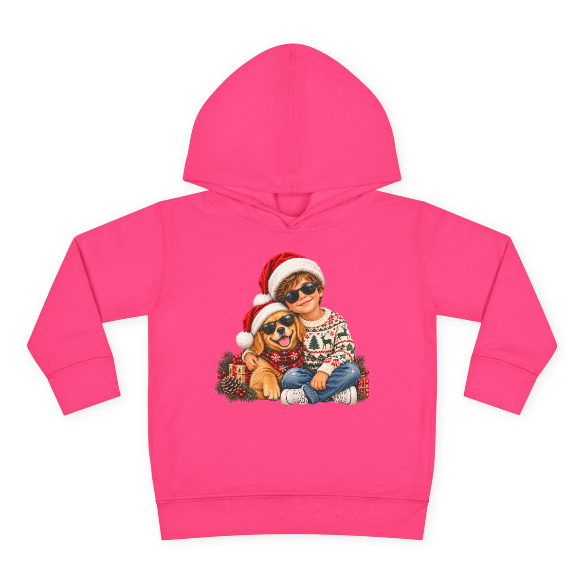 Toddler Christmas Family Bear Pullover Hoodie