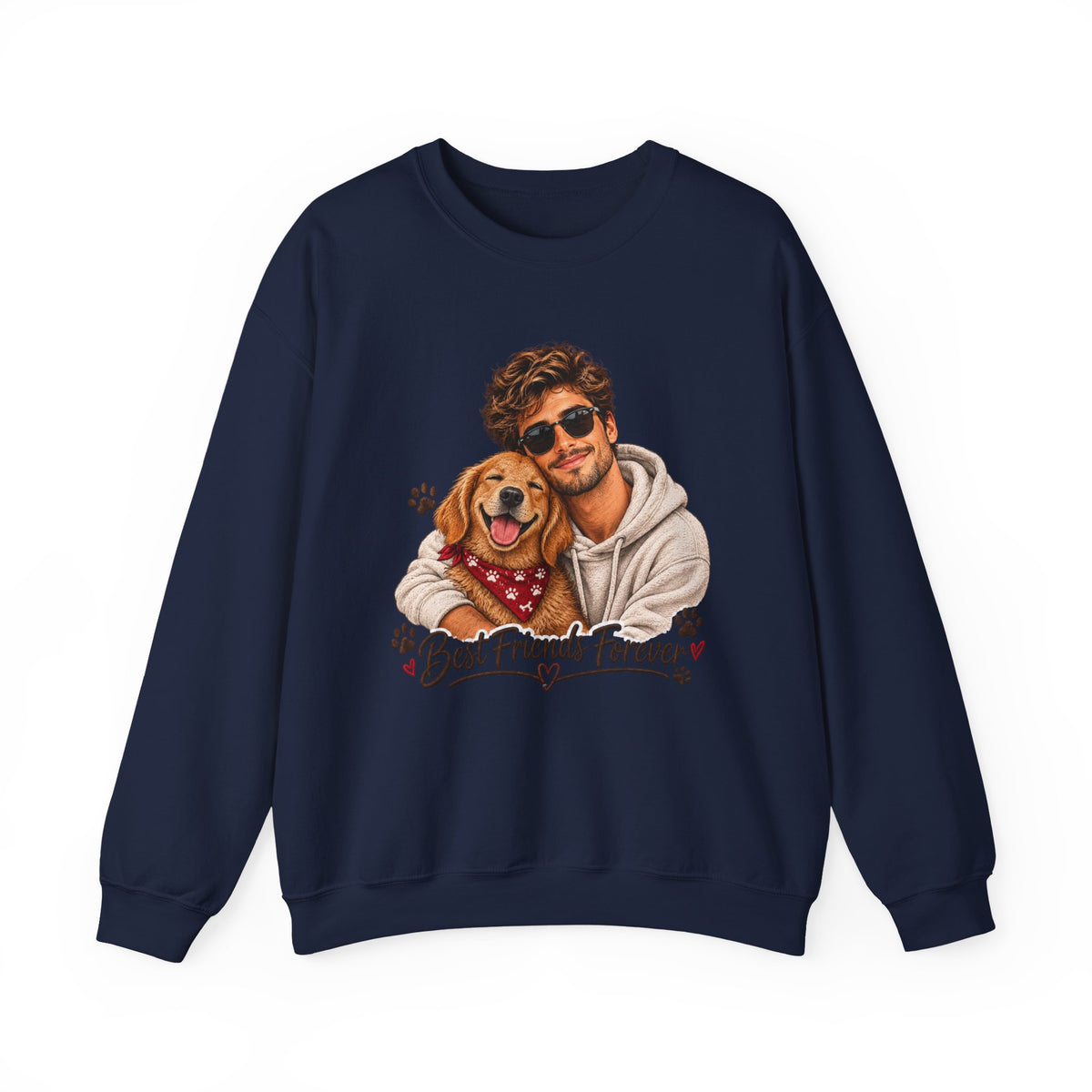 Best Friends Forever Dog Lover Sweatshirt
