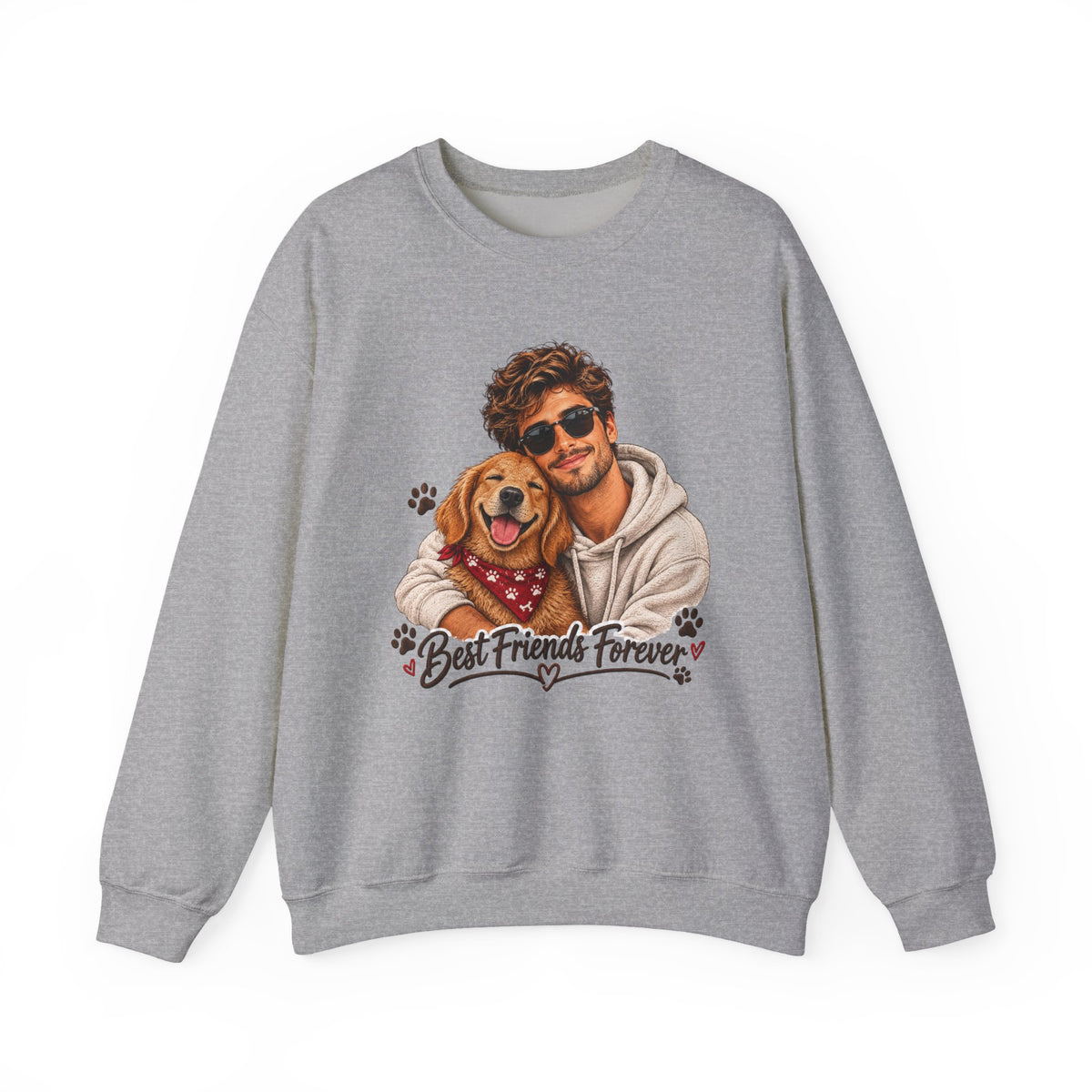 Best Friends Forever Dog Lover Sweatshirt