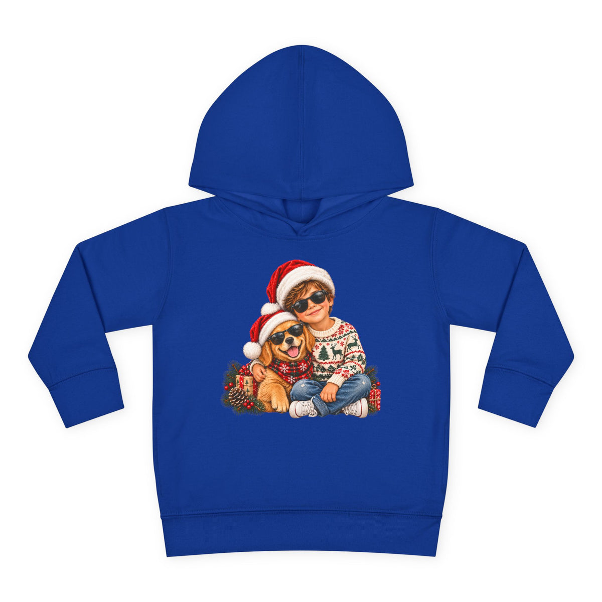 Toddler Christmas Family Bear Pullover Hoodie