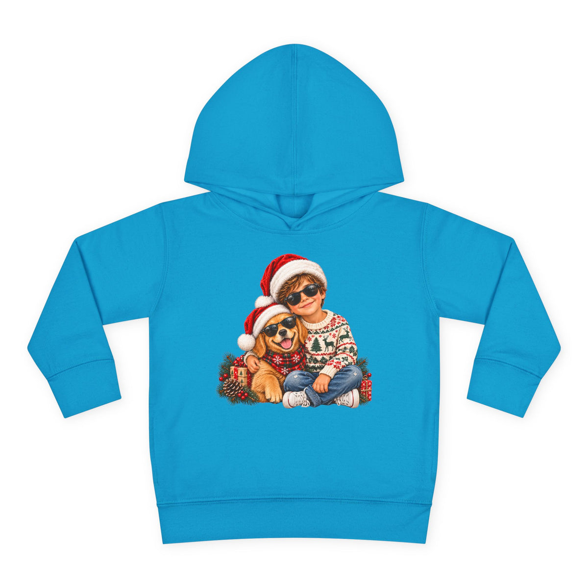 Toddler Christmas Family Bear Pullover Hoodie