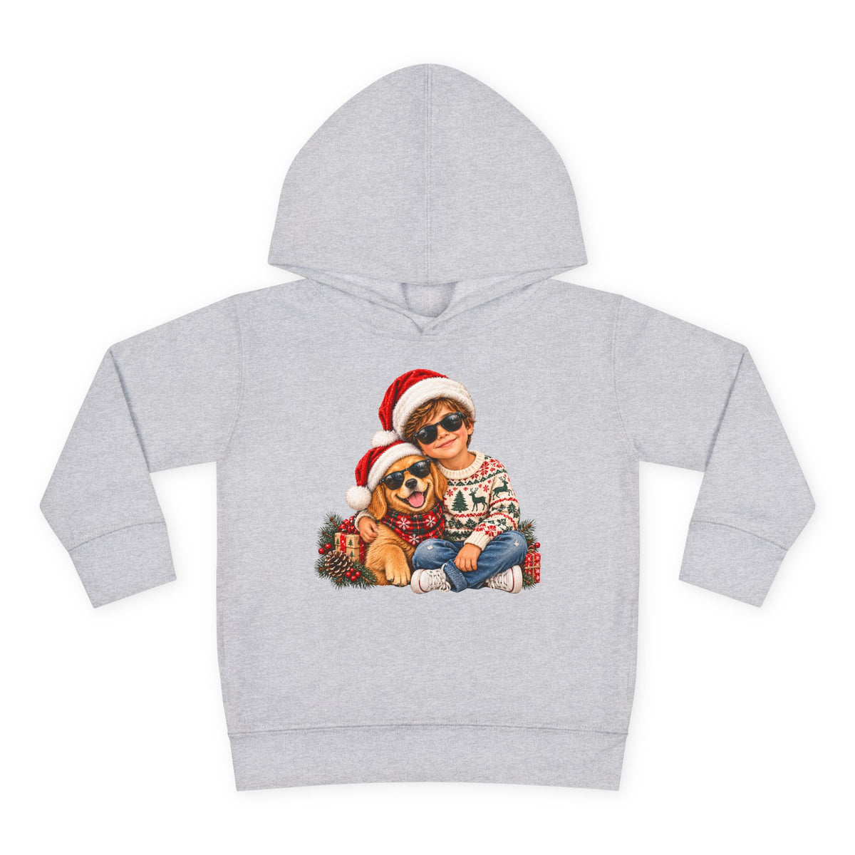 Toddler Christmas Family Bear Pullover Hoodie