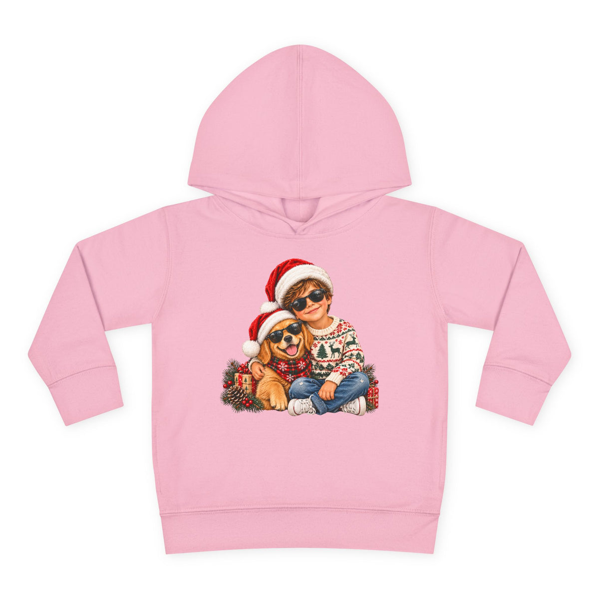 Toddler Christmas Family Bear Pullover Hoodie