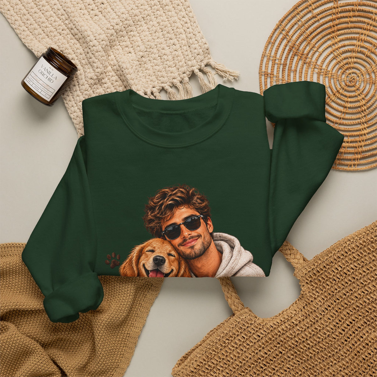 Best Friends Forever Dog Lover Sweatshirt