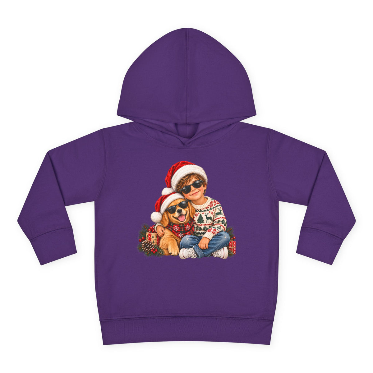 Toddler Christmas Family Bear Pullover Hoodie