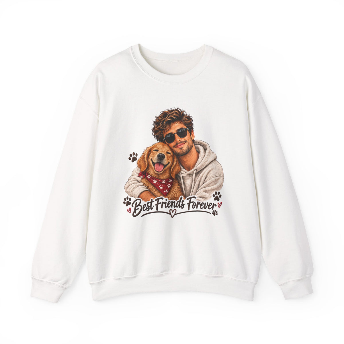 Best Friends Forever Dog Lover Sweatshirt