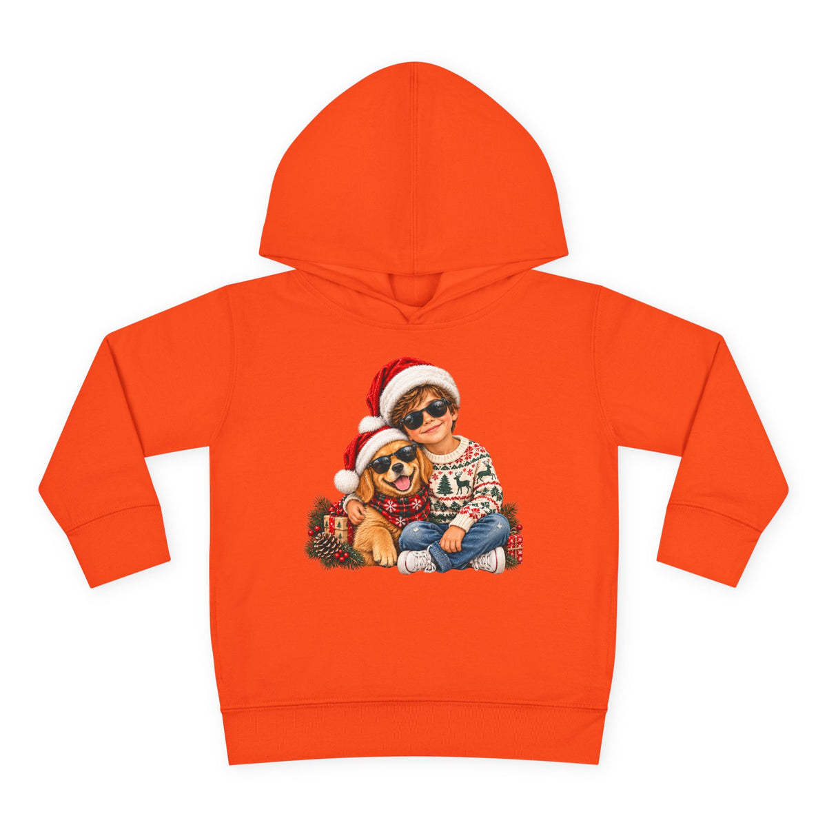 Toddler Christmas Family Bear Pullover Hoodie