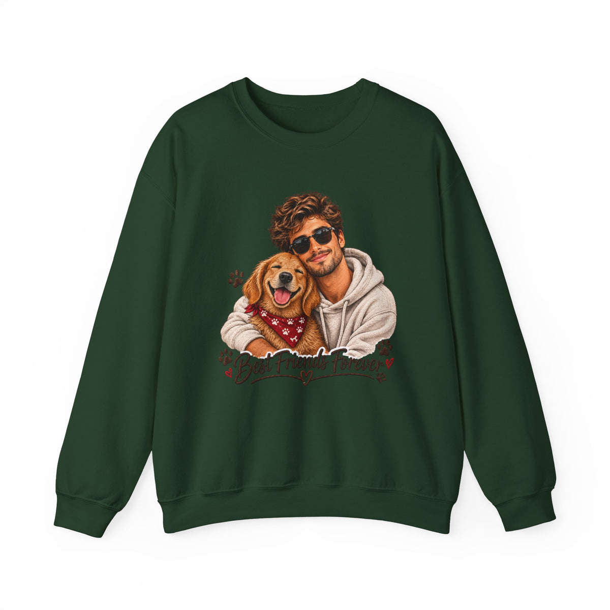 Best Friends Forever Dog Lover Sweatshirt