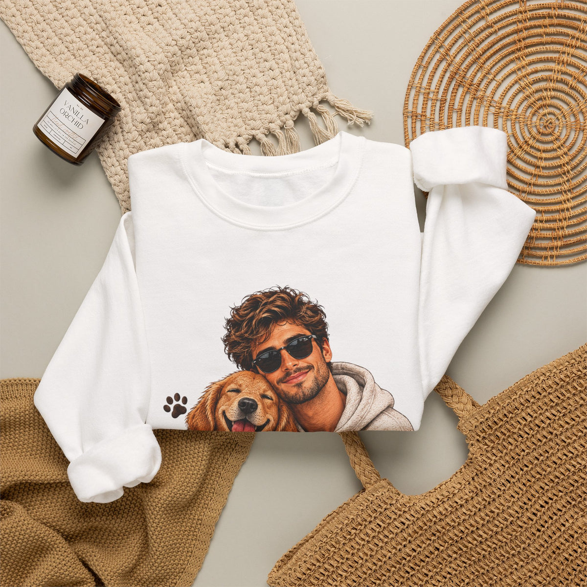 Best Friends Forever Dog Lover Sweatshirt