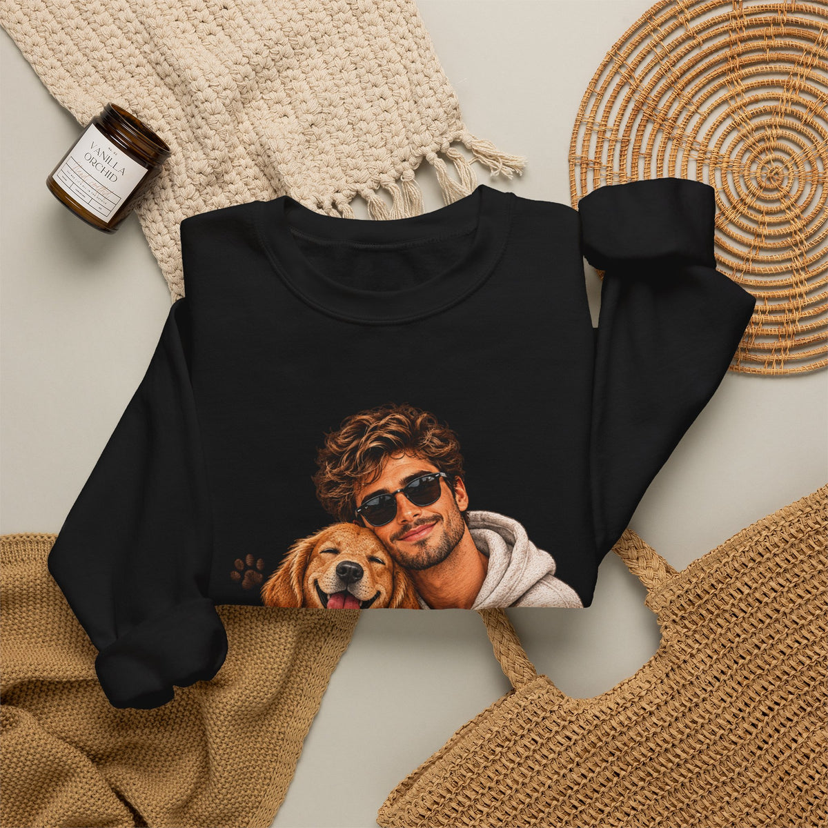 Best Friends Forever Dog Lover Sweatshirt