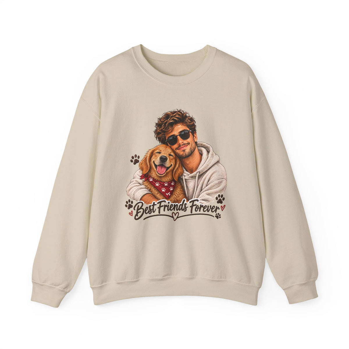 Best Friends Forever Dog Lover Sweatshirt