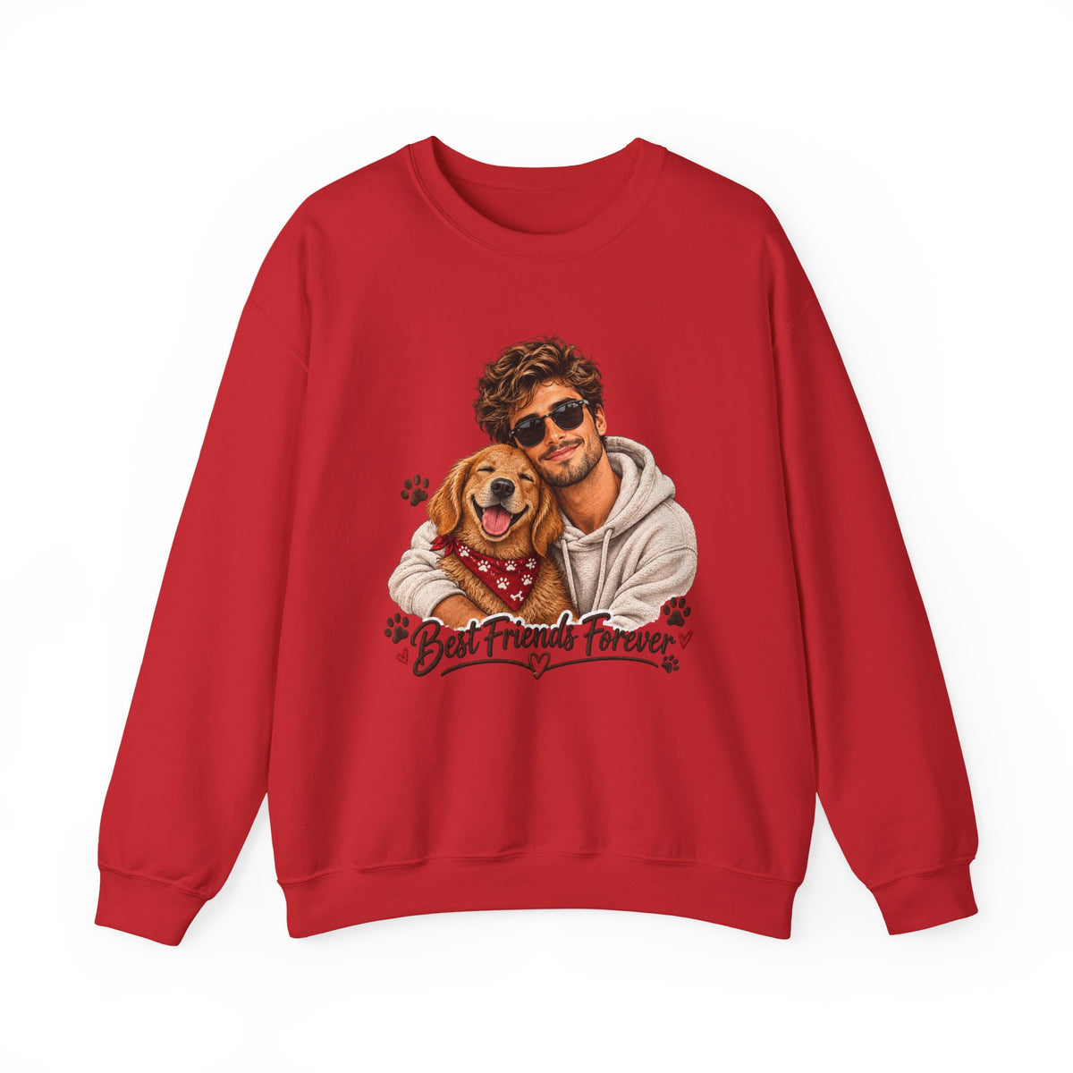 Best Friends Forever Dog Lover Sweatshirt