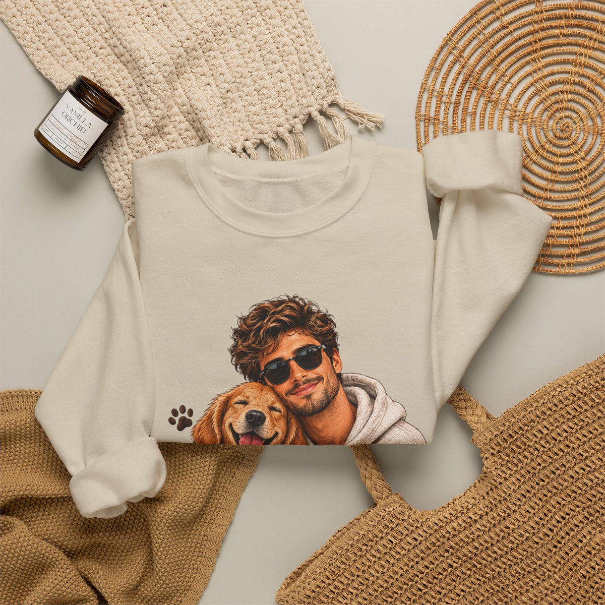 Best Friends Forever Dog Lover Sweatshirt